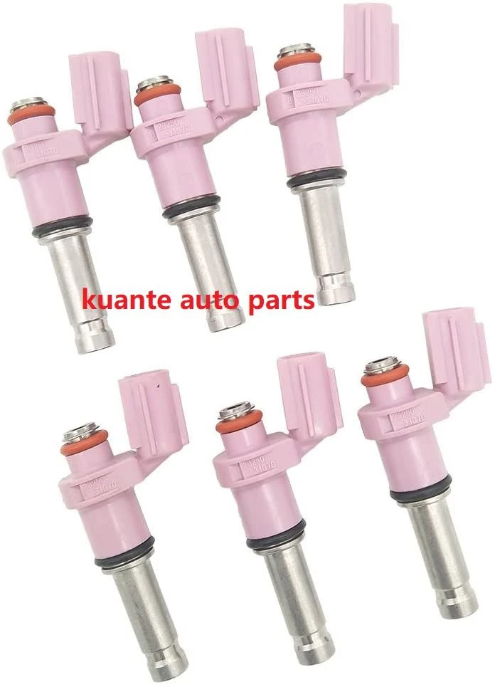 6pcs 23209-31070 23250-31070 FJ786 Fuel Injectors untuk Lexus GS350 adalah 350 3. 5L V 6 2007-2013