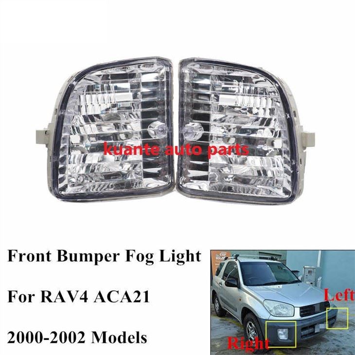 Toyota RAV4 2001 Lampu Hadapan Bumper Side Park Turn Isyarat Lampu Arah Lampu