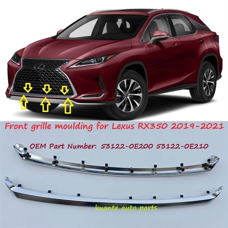 front grille lower trim for RX350