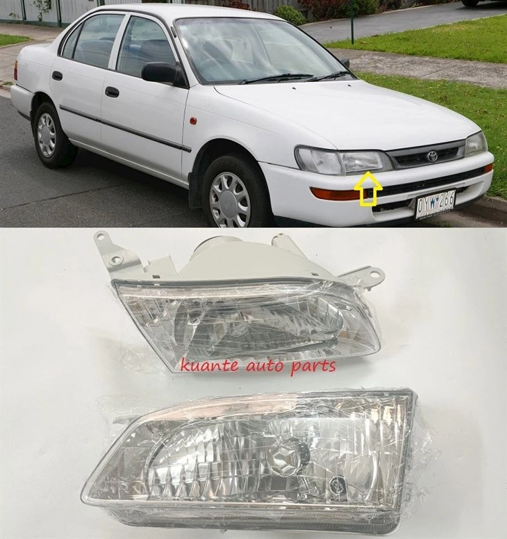 corolla 1996 headlights
